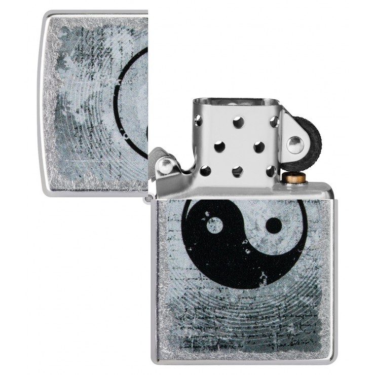 Zippo Lighter 49772 Ying Yang Design